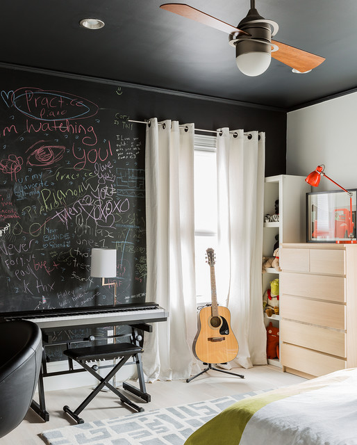 DIY-chalk-board-in-your-home-contemporary-kidsroom