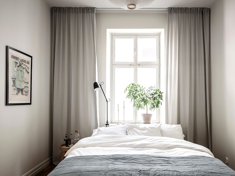 Bed room with a gentle look