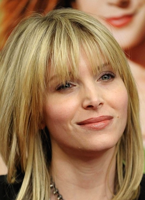 Medium Hairstyles with Bangs for Straight Hair 2014