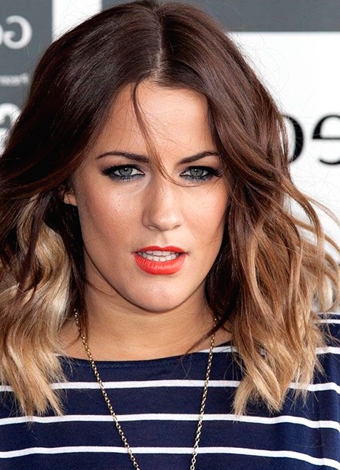 Medium Hair Styles with Bangs 2014: Ombre Hairstyles