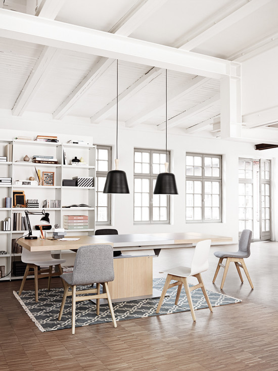 loft-style-design-ideas-white-dining-room