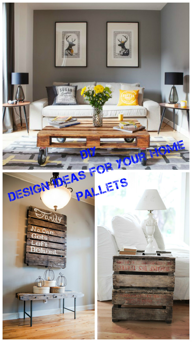  DIY Design Ideas For Your Home With Pallets