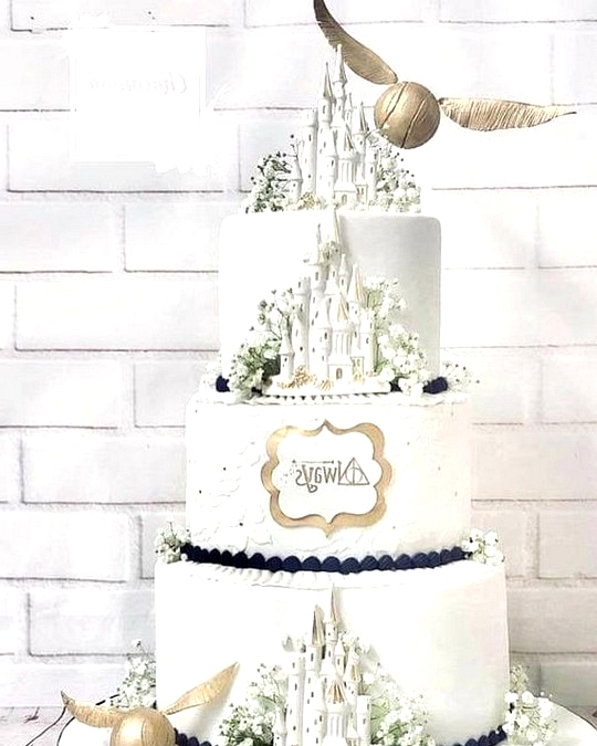 Magical wedding cake ideas inspired by harry potter