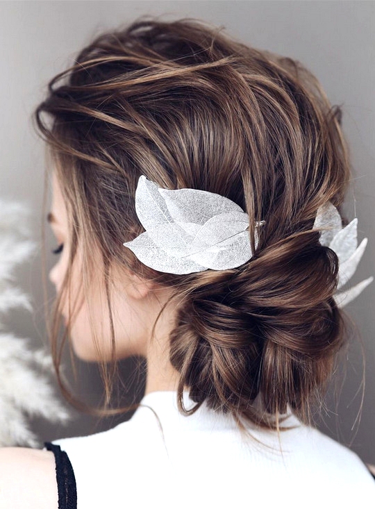 elegant updo wedding hairstyles for 2020 brides 10