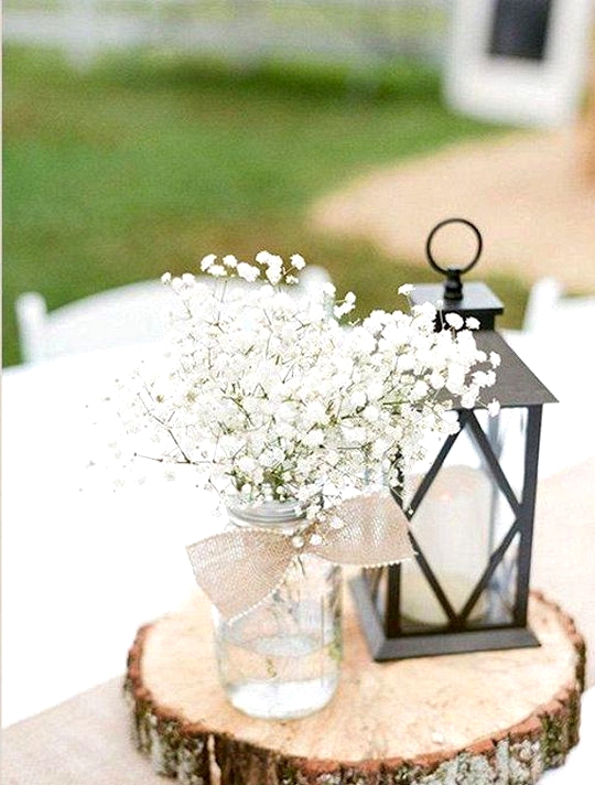 simple rustic wedding centerpiece ideas on a budget