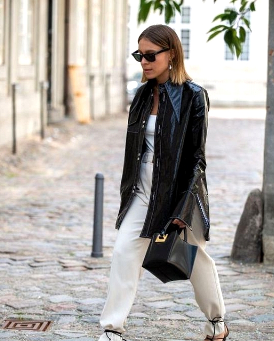 Leather shirt jackets are one of the 10 outdated styles that are currently in style.
