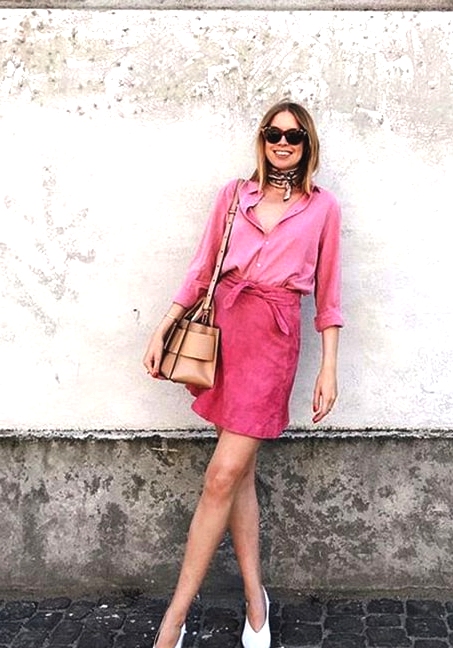 pink-outfits-for-fall-2018