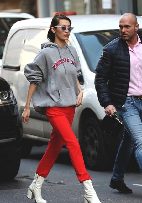 bella-hadid-red-trouser-fall-fashion-trends-min