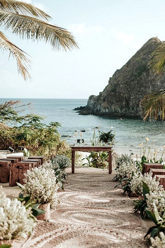 stunning beach wedding ceremony ideas