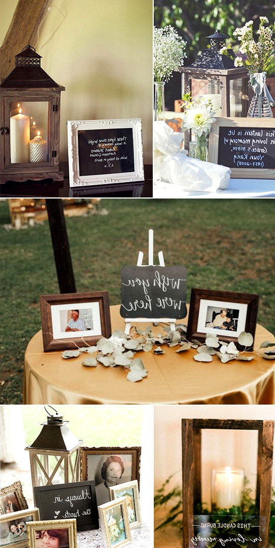wedding ideas in memory of loved ones