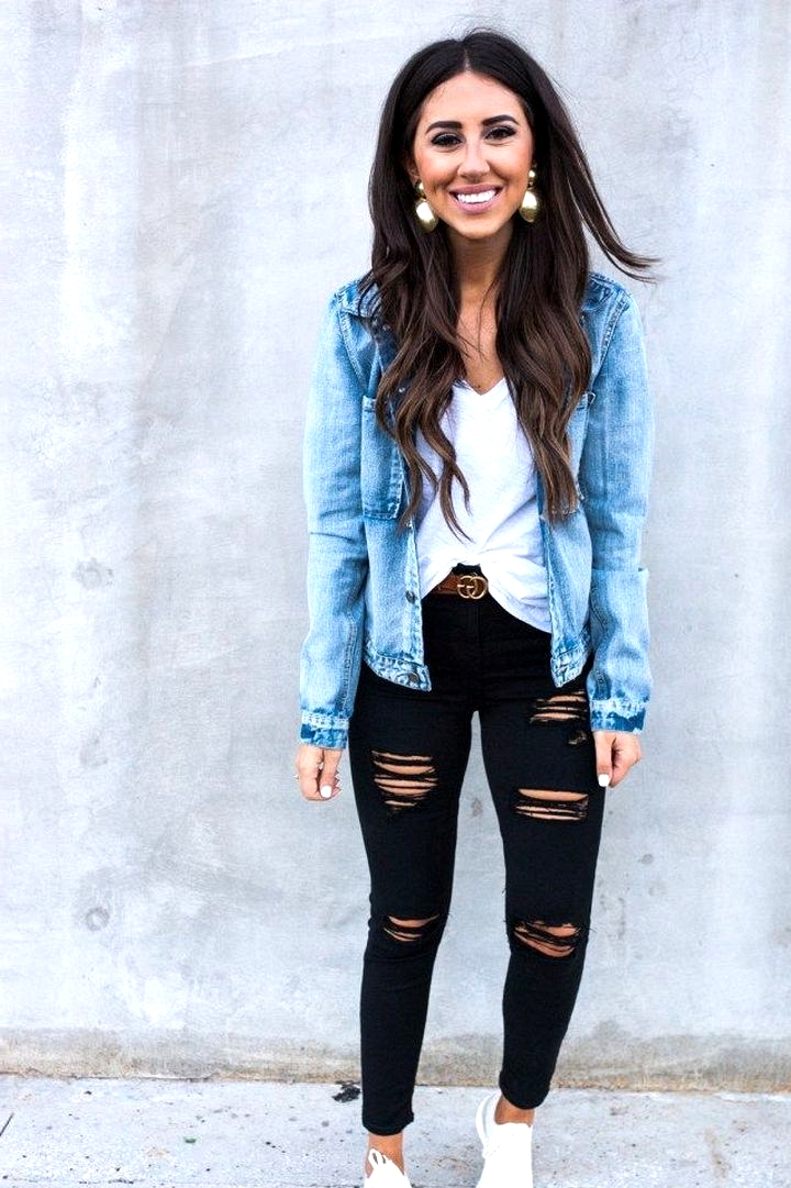 40 Cute Informal Outfits With Denim Denims for Spring