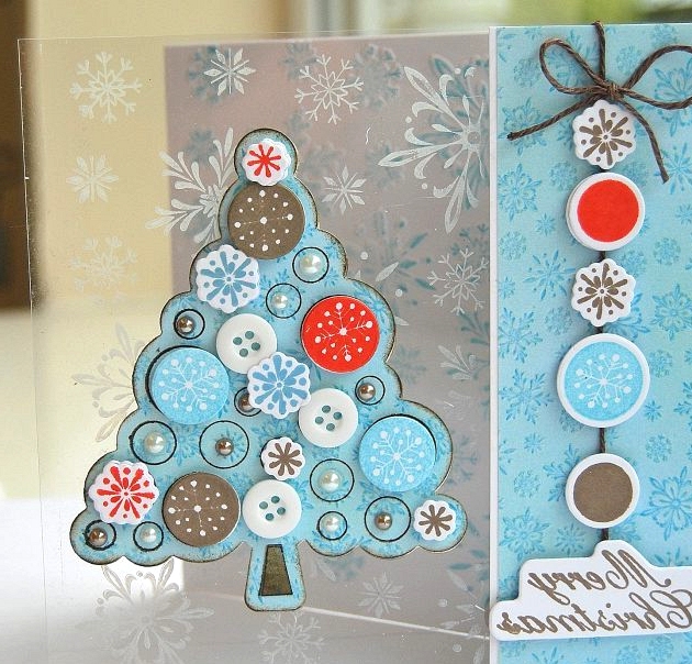 Christmas Tree On The Card