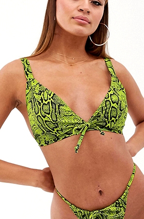 Eco Triangle Bikini Top