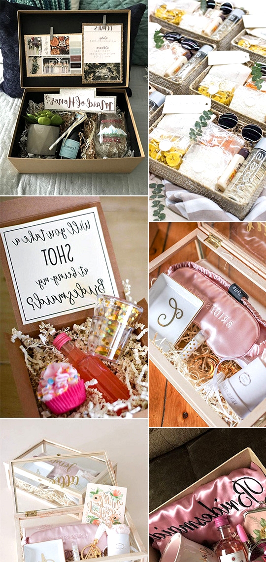 will you be my bridesmaid proposal gift box ideas for 2020