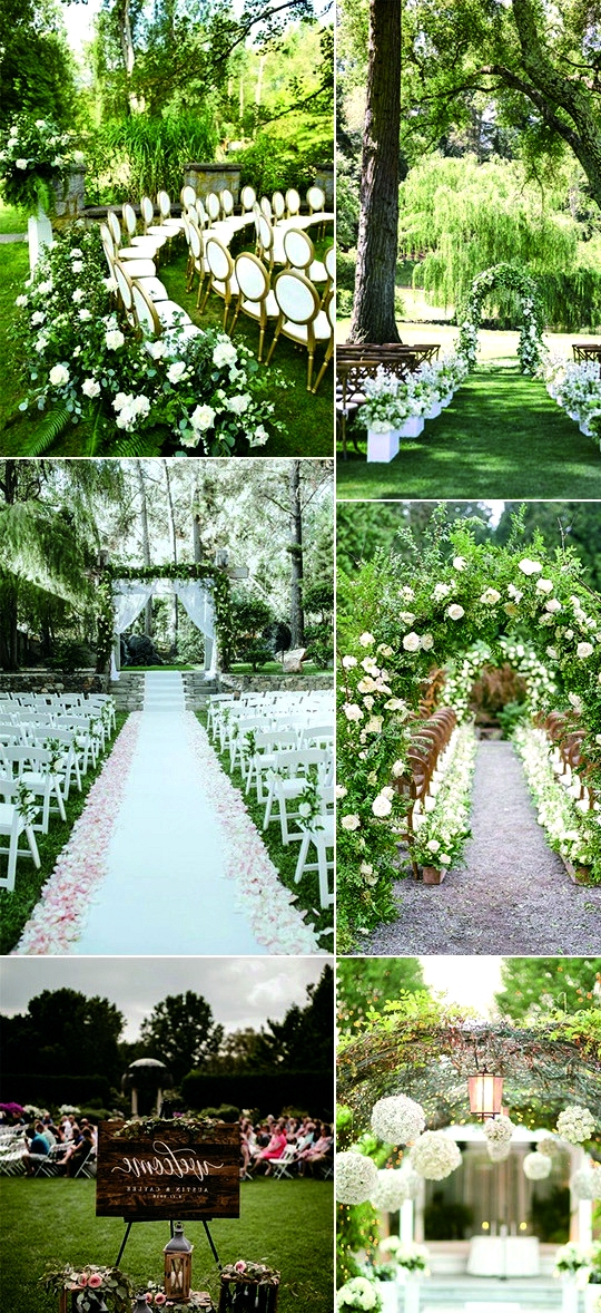 garden wedding ceremony decoration ideas for 2020