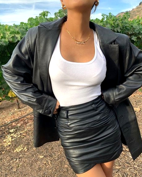 *12 Leather Outfits To Add To Your Fall Wardrobe