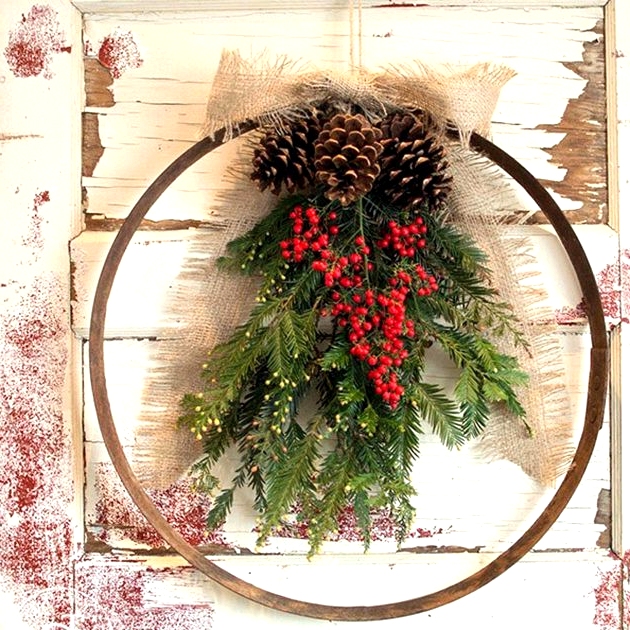 Christmas Wreath Ideas With Tight Budget