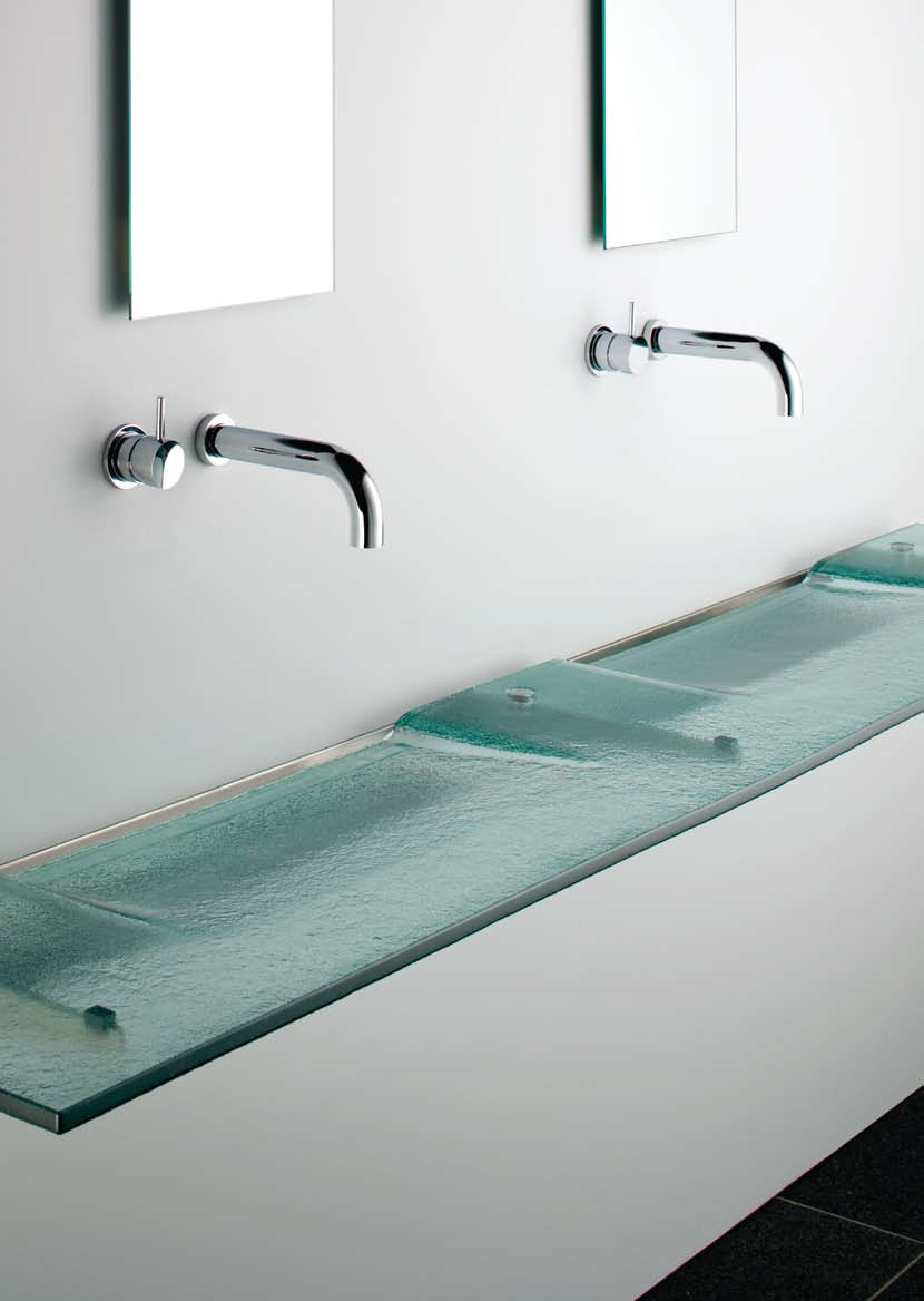 Washplane Sink for a Sleek Hotel Feel