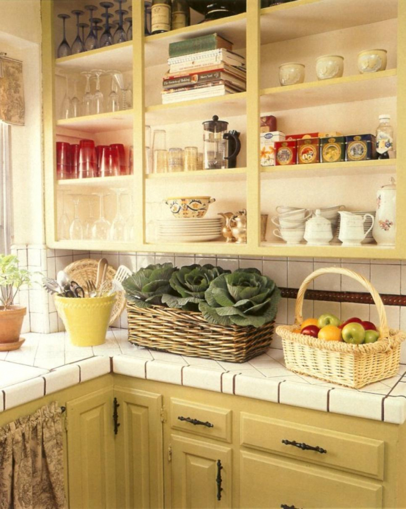 Kitchen Decor with Rustic Storage