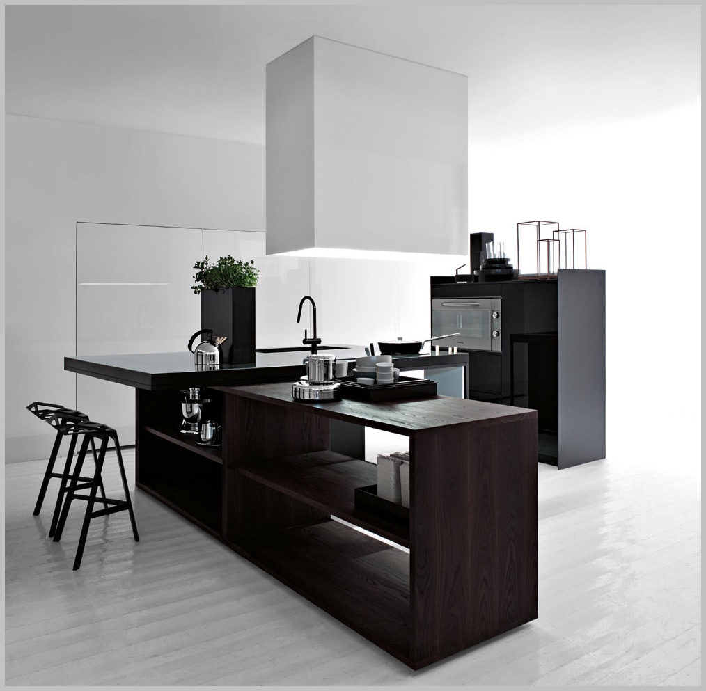 Modern -Minimalist Kitchen Island