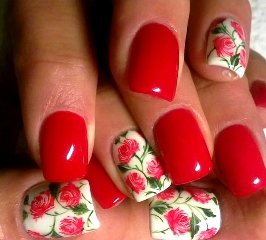 15 Poppy Red Nail Art Ideas to Copy to Your Amazing Winter