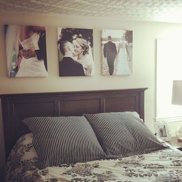 Bring Romantic Touch in the Bedroom with Couple photographs