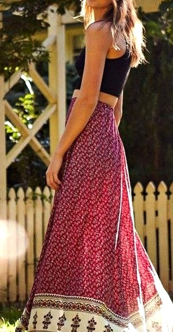 45+ Trendy Maxi Skirt Outfits Concepts To Impress