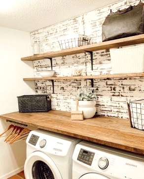 10 Intelligent Laundry Room Storage Concepts to Preserve Every thing ...