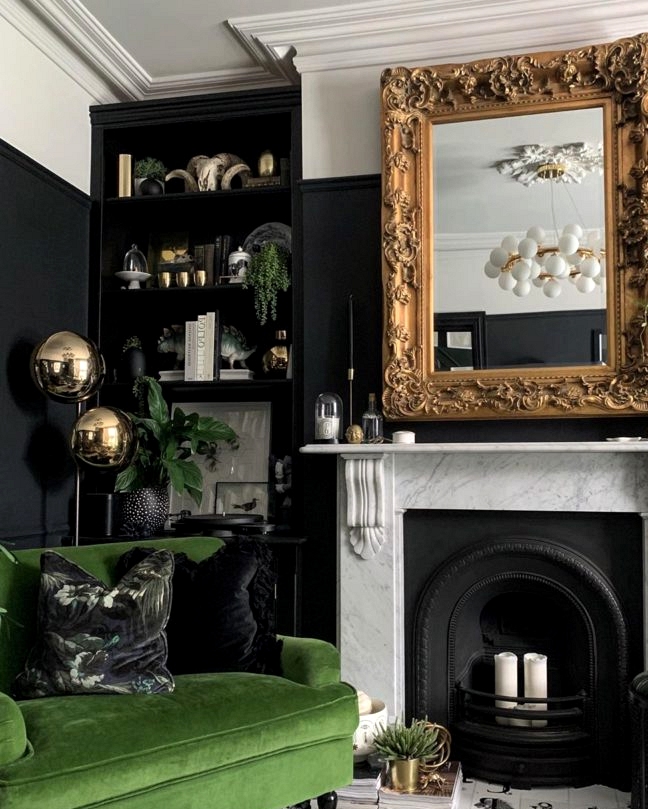 Luxurious Victorian Edwardian Style living room decor
