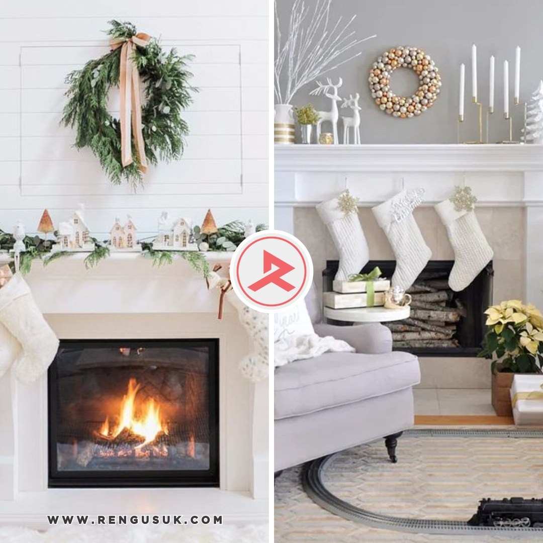 100 Fireplace Decorations You Can Have During Winter