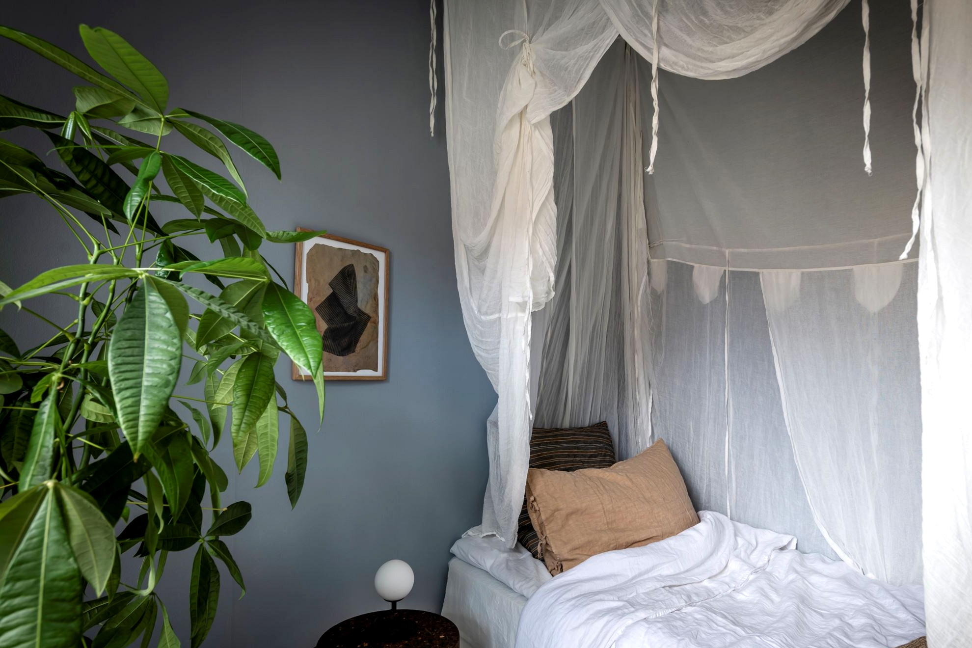 Blue bedroom