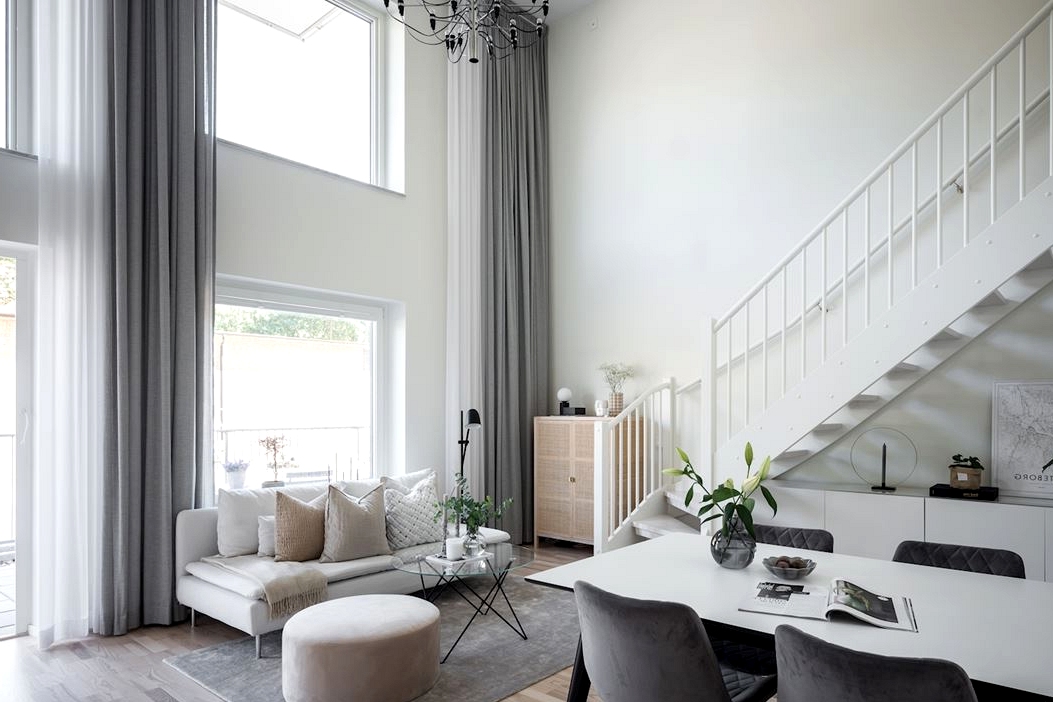 Loft house on two ranges