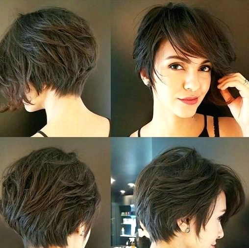 Stylish Messy Short Hairstyle Ideas - Women Short Haircut
