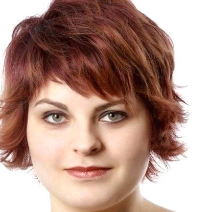 Best Short Hairstyles for Round Full Face Women